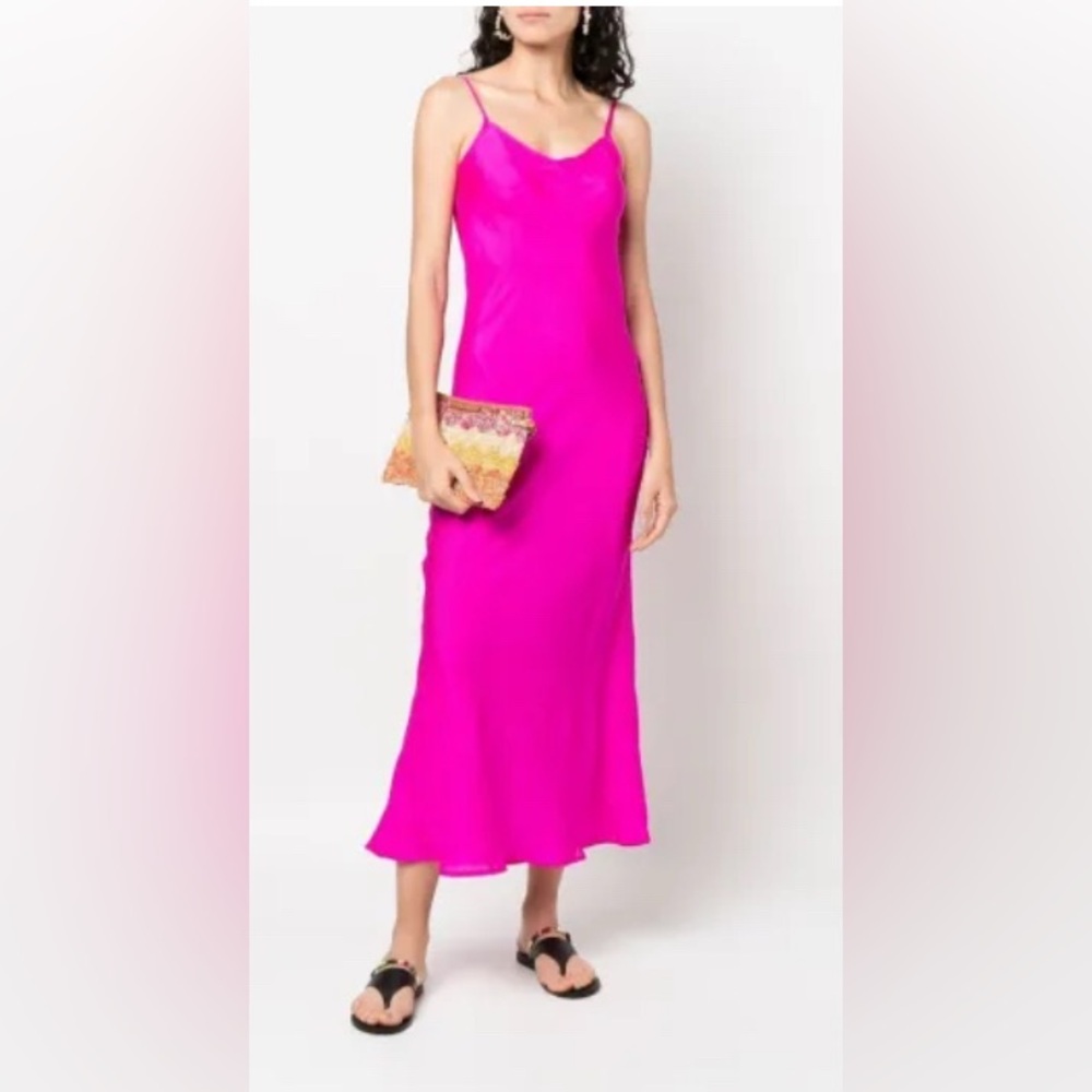 Sideffects Hot Pink Slip Dress | New without Tags